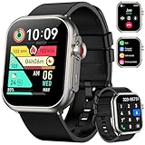 Smart Watch for Men Women, 1.85' HD Fitness Tracker, 1000 mAh Battery,