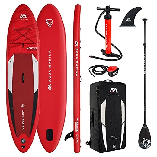 Aqua Marina Monster 12'0" SUP Board Stand Up Paddle ISUP, aluminium peddel en lijn