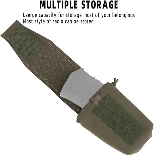 Miniatura 2 de Bolsa multifuncional Molle SPUD, táctica de liberación rápida para colgar en el pecho, bolsas para revistas, bolsa de radio para caza, airsoft