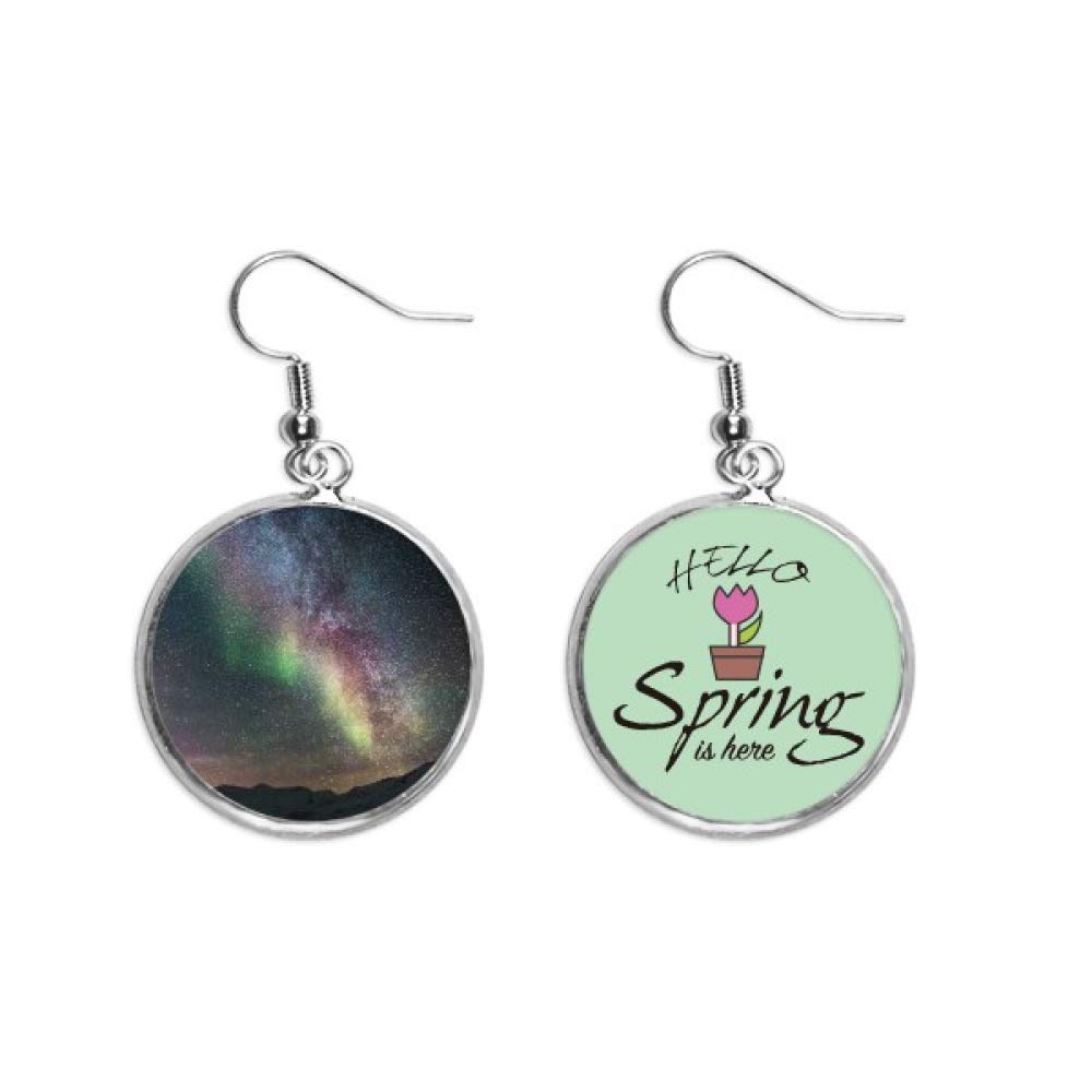 Pendientes de primavera inspiración nubes oscuras y cielo colorido para reflejar tu personalidad 5