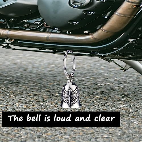 Image of Motorcycle Cross Bell - Key Chain Biker Bells Protect the Rider - Accessories