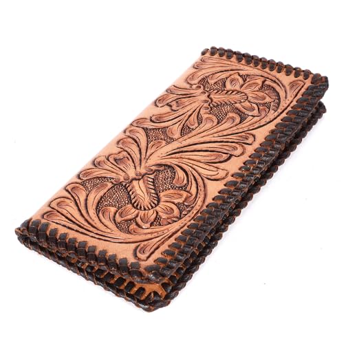 Genuine Leather Rodeo - Bifold & Trifold Wallet For Men Women