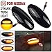 Kakulkomen Led Front Fender Side Marker Light Compatible with N-issan Navara D22 NP300 1998-2005 Datsun Frontier Fiera PickUp Terrano