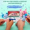 Crochetta Crochet Kit for Beginner, Crochet Starter Kit w Step-by-Step Video Tutorials, Crochet Kit for Beginners, Beginner Crochet Kit for Adults Kids Women Men Complete Kit Included (2 Axolotls) #2