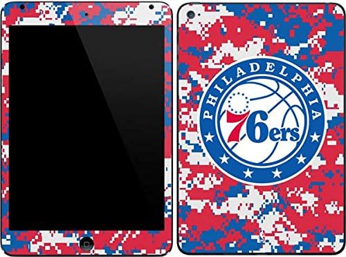 Skinit Decal Tablet Skin Compatible with iPad Mini 4 - Officially Licensed NBA Philadelphia 76ers Red Digi Camo Design
