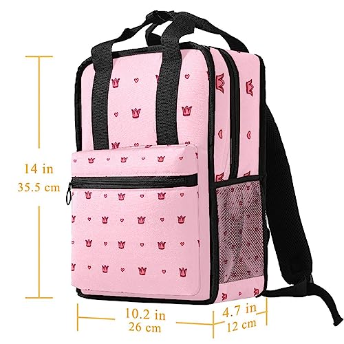 Cartable sac à dos garçons ajustement morphologique rose - 5