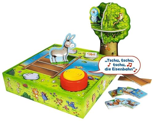 Ravensburger ministeps 4172 Mein Kinderlieder-Mitmachspiel, Lustiges Bewegungspiel mit 12 beliebten Kinderliedern, Spielzeug ab 2 Jahre