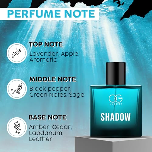 Image of OG BEAUTY Alpha Male Perfume Gift Set - 4x50ml Eau De Parfum for Man | Bold & Long-Lasting Scents - Shadow, Woody, Smokey, Gallant | Premium Gift for Him (20% Concentration)