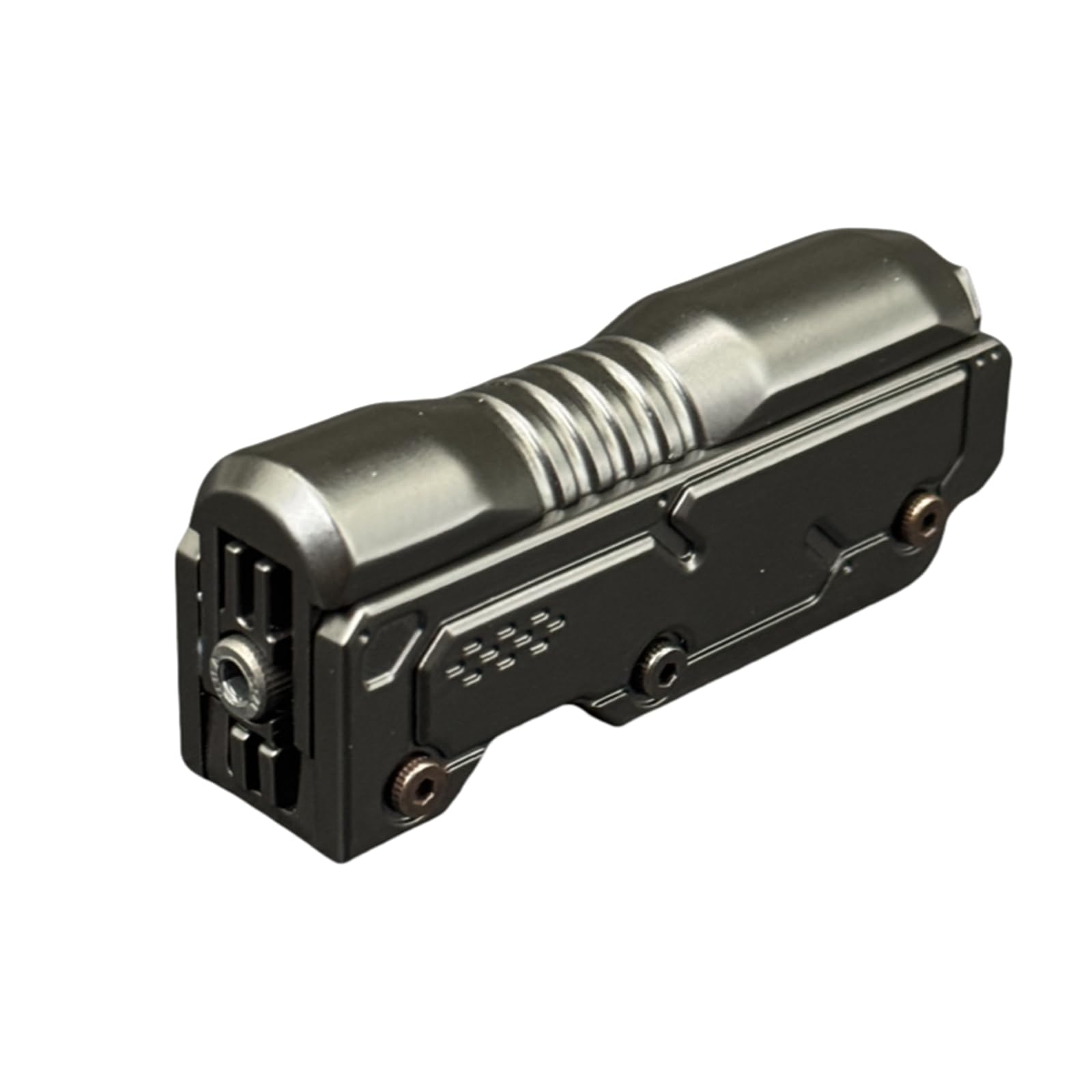 Personalized Muzzle EDC Fidget Slider Zinc Alloy Fidget Toys Office Desktop Toys for Relieving Stress & Relaxing Cool Gadgets (Black)