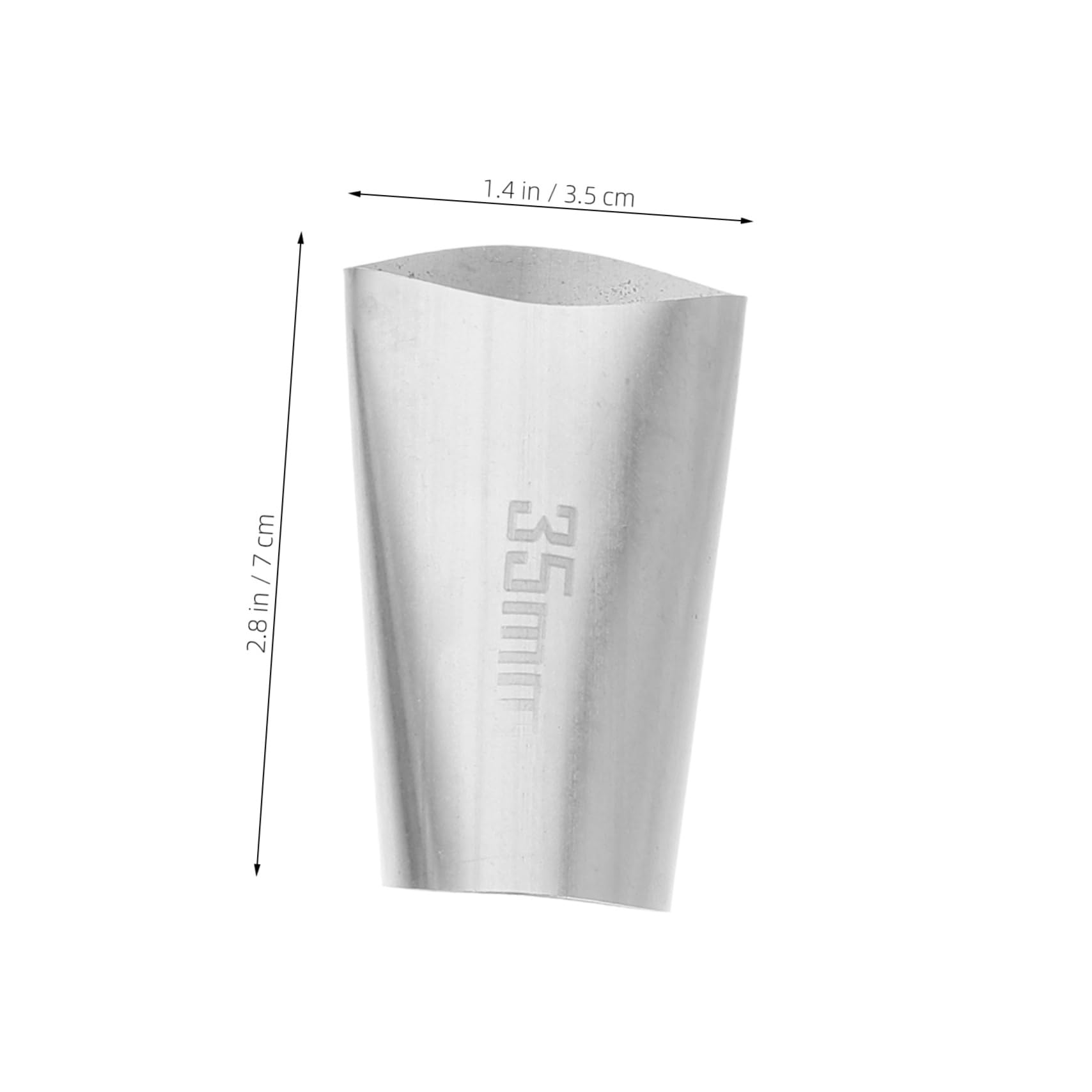 Mipcase 14pc Stainless Steel Duckbill Nozzle Set Caulk Applicator Tips for Caulking Nozzle for