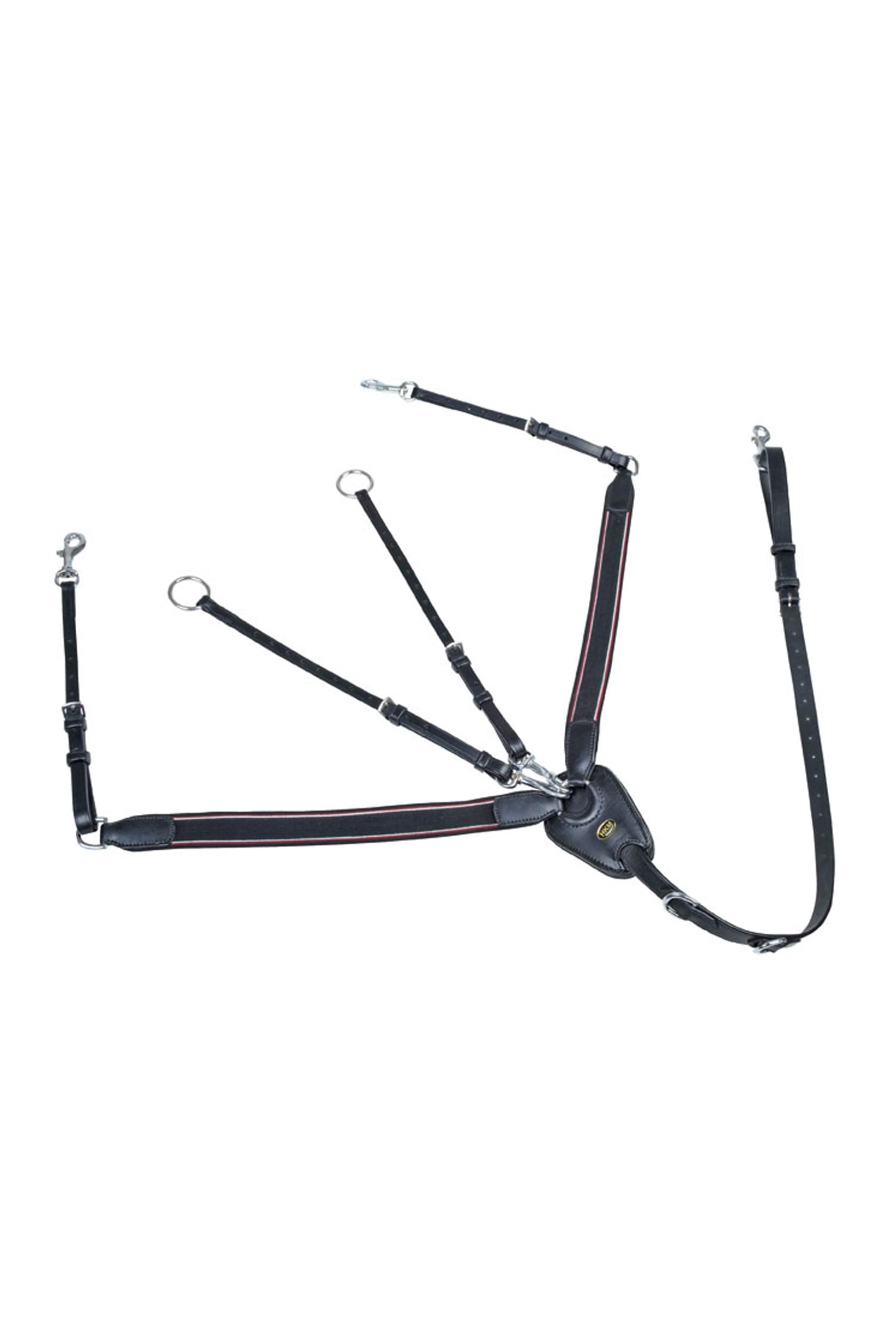 HKM 4000315378418 - Accessorio Anteriore con Martingal e Ampia Gomma 9100 Pony Nero