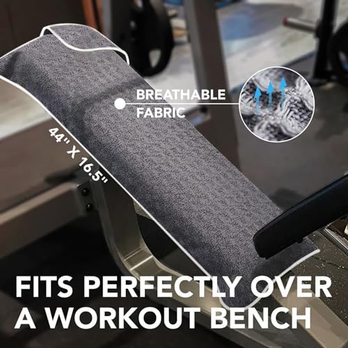 Desired Body DBFT2PGR Gym Towels For Sweat 44 Inch X 16.5 Inch  thumb #1