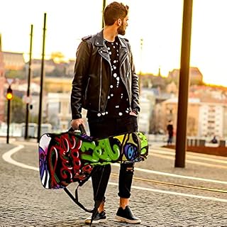 Housse imperméable pour guitare acoustique avec double bandoulière et poche Motif fleurs, Multicolore 04, 42.9×16.9×4.7… - Les Beatles, Paul McCartney, John Lennon, RIngo Starr, George Harrison Housse imperméable pour guitare acoustique avec double bandoulière et poche Motif fleurs, Multicolore 04, 42.9x16.9x4.7… – Image 6