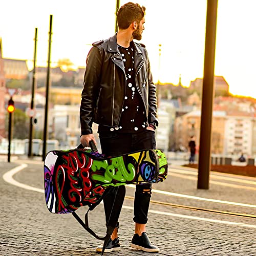 Housse imperméable pour guitare acoustique avec double bandoulière et poche Motif fleurs, Multicolore 04, 42.9×16.9×4.7… - Les Beatles, Paul McCartney, John Lennon, RIngo Starr, George Harrison Housse imperméable pour guitare acoustique avec double bandoulière et poche Motif fleurs, Multicolore 04, 42.9x16.9x4.7… – Image 7