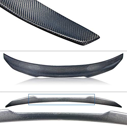 Aerobon AB-MB-W205-RS-CF Real Carbon Fiber Trunk Spoiler Compatible With 2015-2021 Mercedes C Class W205 Sedan Spoiler thumb #3