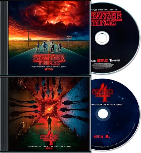 Strangers Things Soundtrack CD СD – Best of Seasons 1 & 4 Collection
