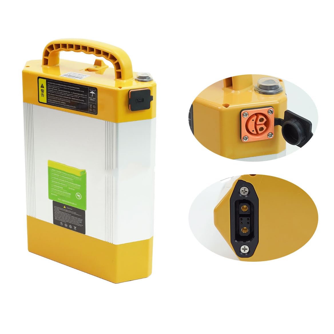 Batería para Carretilla elevadora eléctrica de 48 V 15 Ah 20 Ah, baterías para transpaleta de 24 V 28 Ah con comunicación Can.