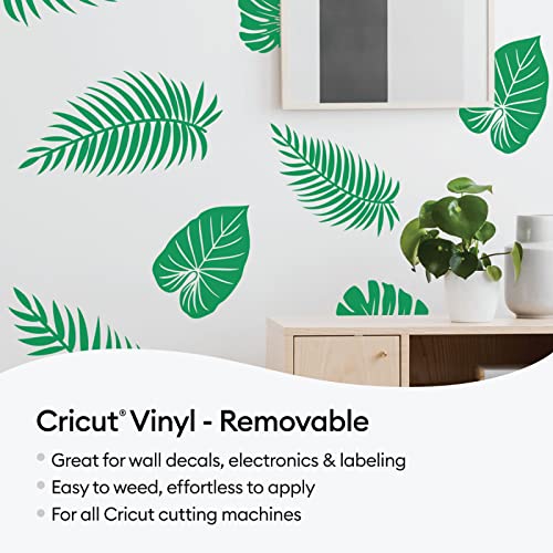Cricut Removable Vinyl - Ultimate Sampler, 12X12 Vinyl Sheets And Transfer Tapes, No Residue Or Marks, Removable Adhesive Vinyl For Cricut Machines, (Pack Of 70 With 40+ Colors) #TOP1