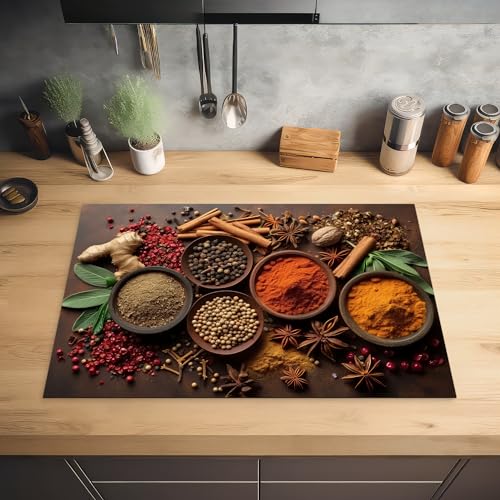KitchenYeah© Herdabdeckplatte Einteilig Ceranfeld Abdeckplatte Küche Deko – Ansicht 2