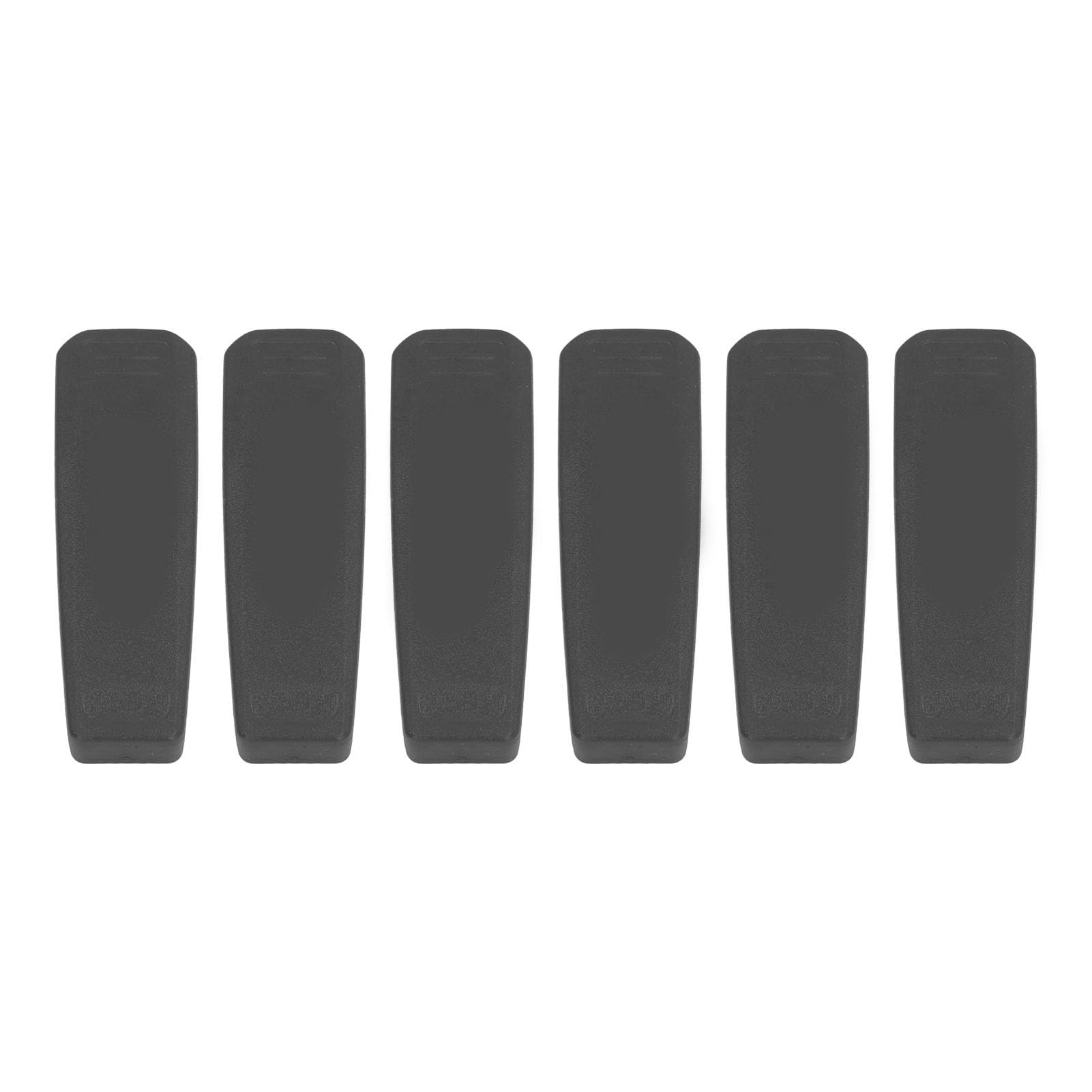 Lot de 6 Clips de Ceinture de Rechange pour Radios IC F1000, IC V10MR, IC F2000D, IC F2000T, IC V88, IC U88, Compatibles avec Batteries BP-279 BP-280
