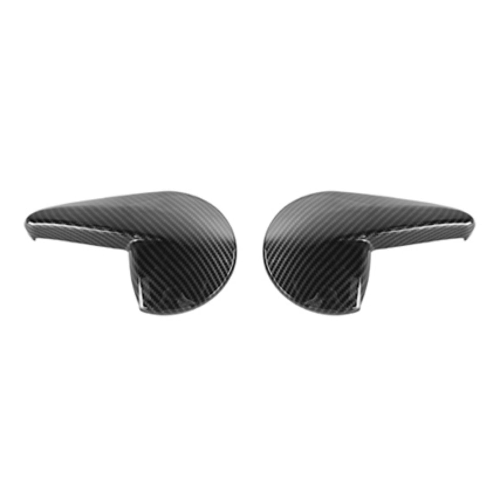 Center Control Grain Gear Shift Navigations Tail Light Accessorie Decoration Cover Compatible for Dodge Challenger 2015 UP Carbon Fiber(Type40)