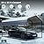 MFSTUDIO Carport 10x15 ft, Outdoor Heavy Duty Metal Shed Carports, Metal Garage Car Shelter Shade Car Port with Galvanized Roof, Frame and Bolts for Cars, Truck and Boats