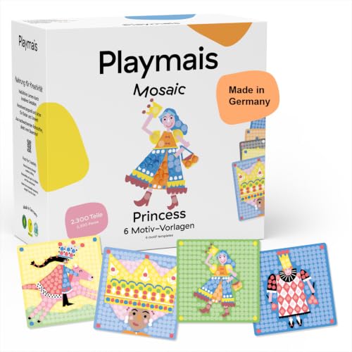 Playmais - Mosaic Princess - 2300 pièces - Kit de bricolage
