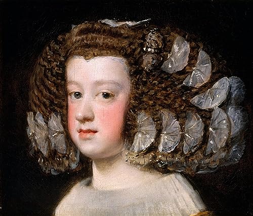 Tableaux Graffiti Art Mural Velazquez | Impression Poster Moderne Maria Teresa 60x90cm