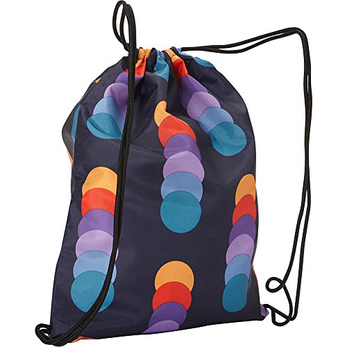 LOQI Geometric Circle Backpack, Multicolor4