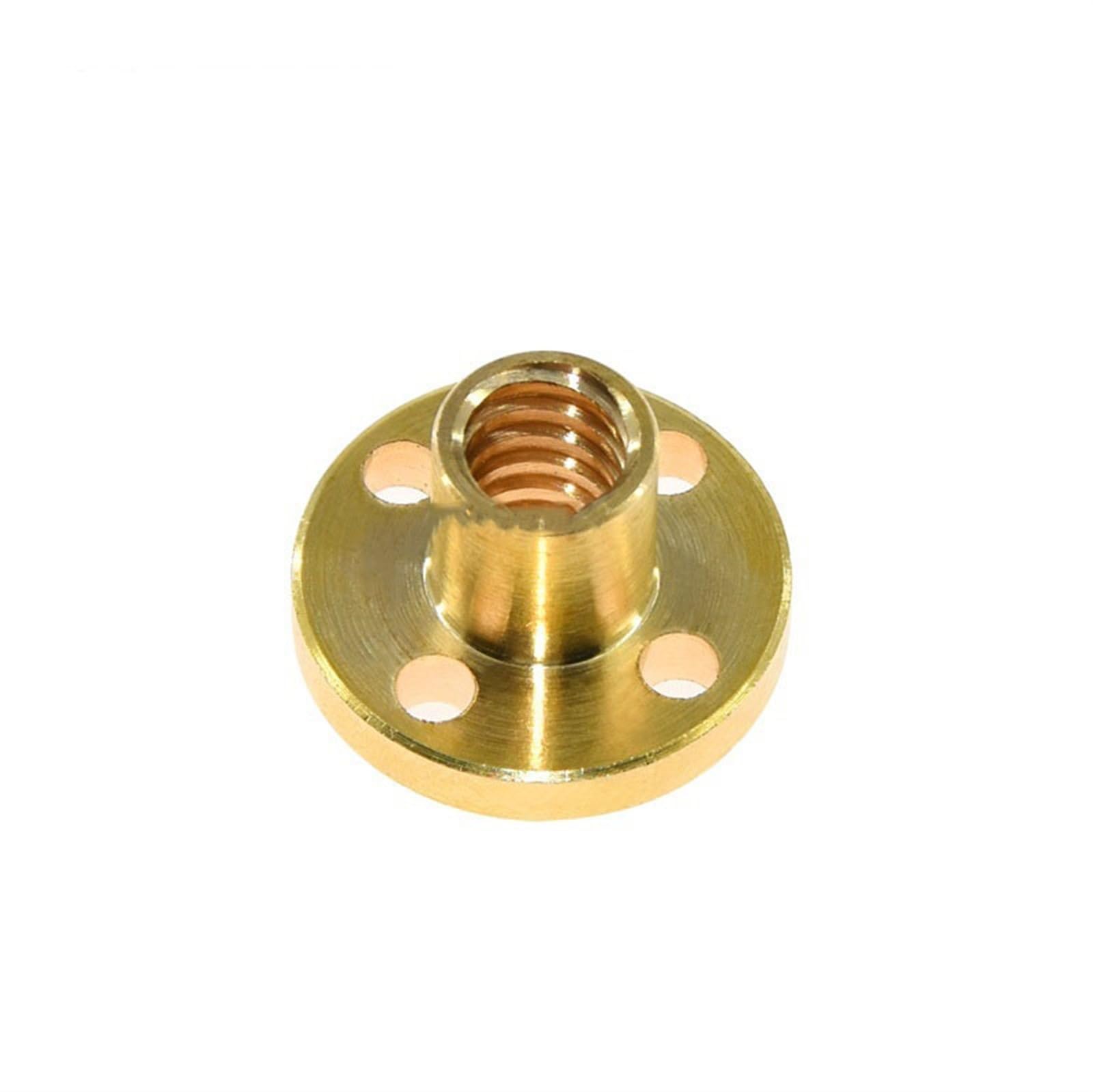 T8-Trapezgewindespindel Mit Messingmutter – 2 Mm Steigung, 8 Mm Durchmesser, Edelstahl – Für 3D-Drucker & CNC