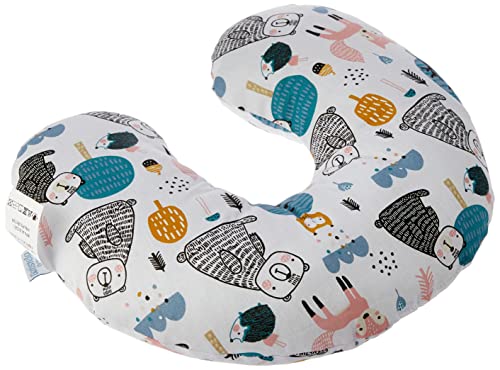 Apoio pescoço estampado - urso, Batistela Baby, Colorido