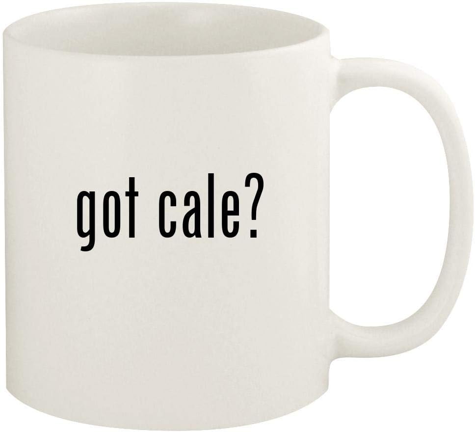 got cale? - 11oz Ceramic White Coffee Mug Cup, White