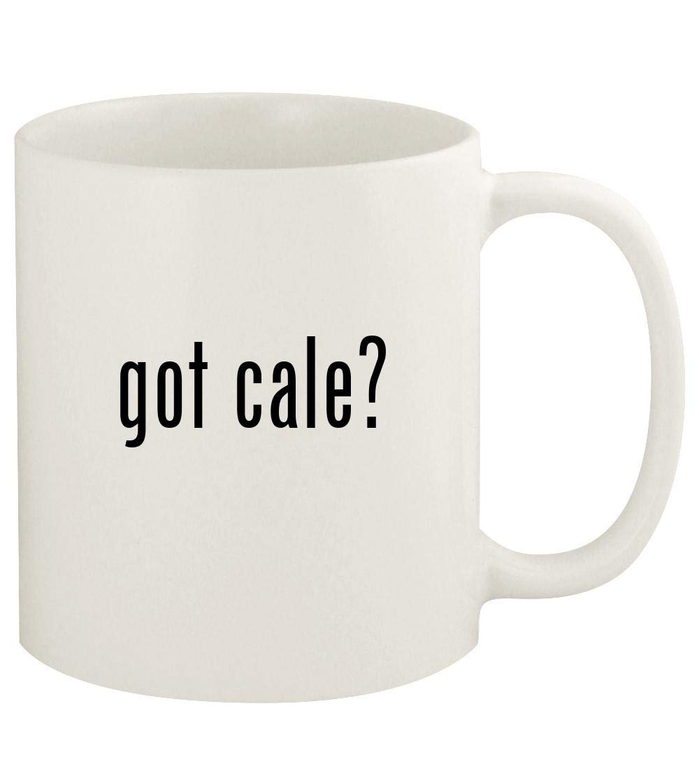 got cale? - 11oz Ceramic White Coffee Mug Cup, White