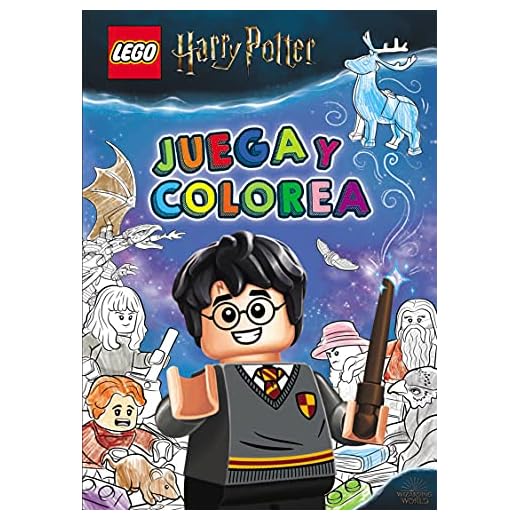 LEGO®. Harry Potter. Juega y colorea