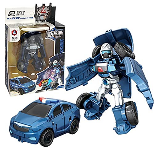 Gosuguu Transformer Toys, Children's Toys New DIY Disassembly and Assembly Deformation Car Transformation Deformation Robot Children's Model Toy (Dark Blue) Gosuguu Transformer Toys, Children's Toys New DIY Disassembly and Assembly Deformation Car Transformation Deformation Robot Children's Model Toy (Dark Blue)