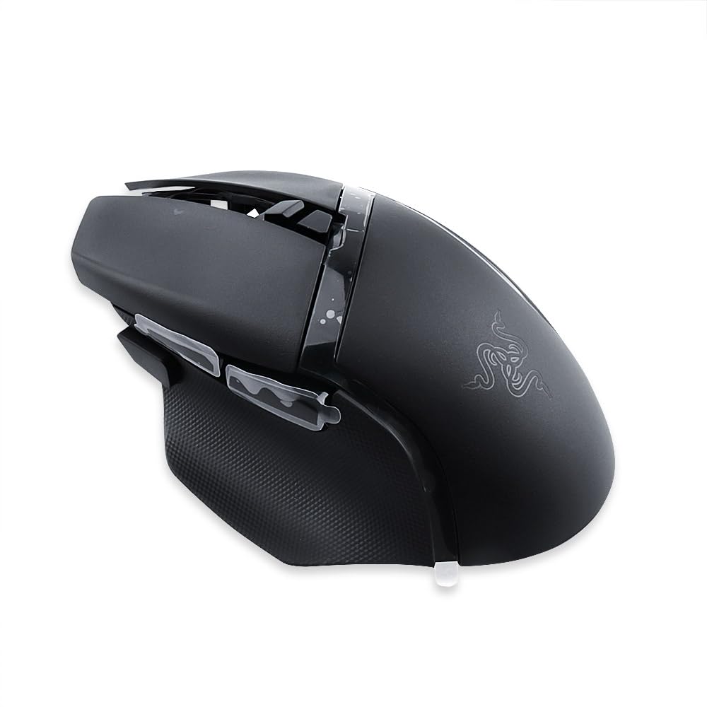 Asixxsix Custodia Rigida Da Viaggio EVA Per Mouse Gaming, Compatibile Con X, X Plus, Basilisk V3 Pro, HyperSpeed, Protezione Antiurto Con Moschettone E Interno In Velluto