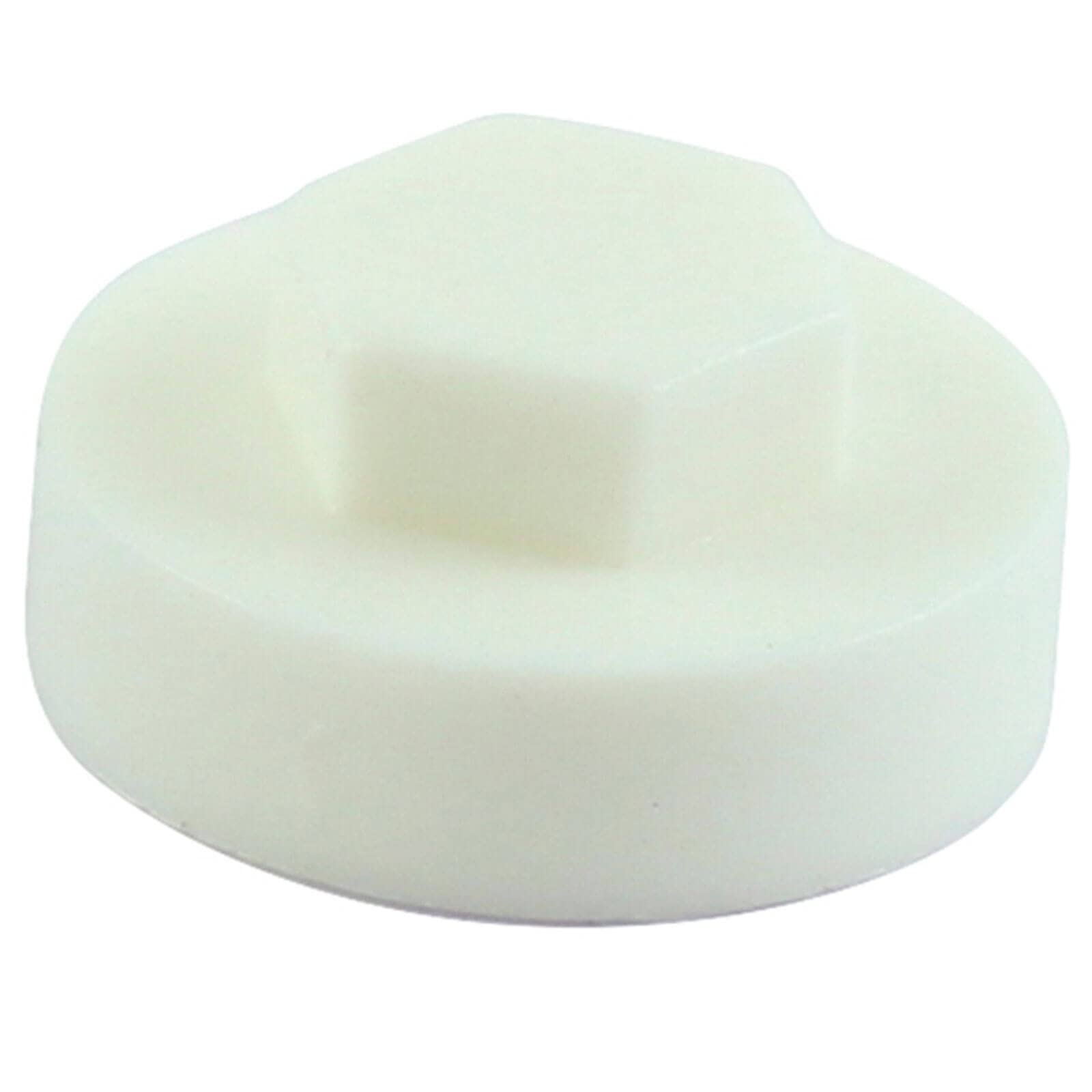 Timco White Hex Cover Cap - Box Of 1000