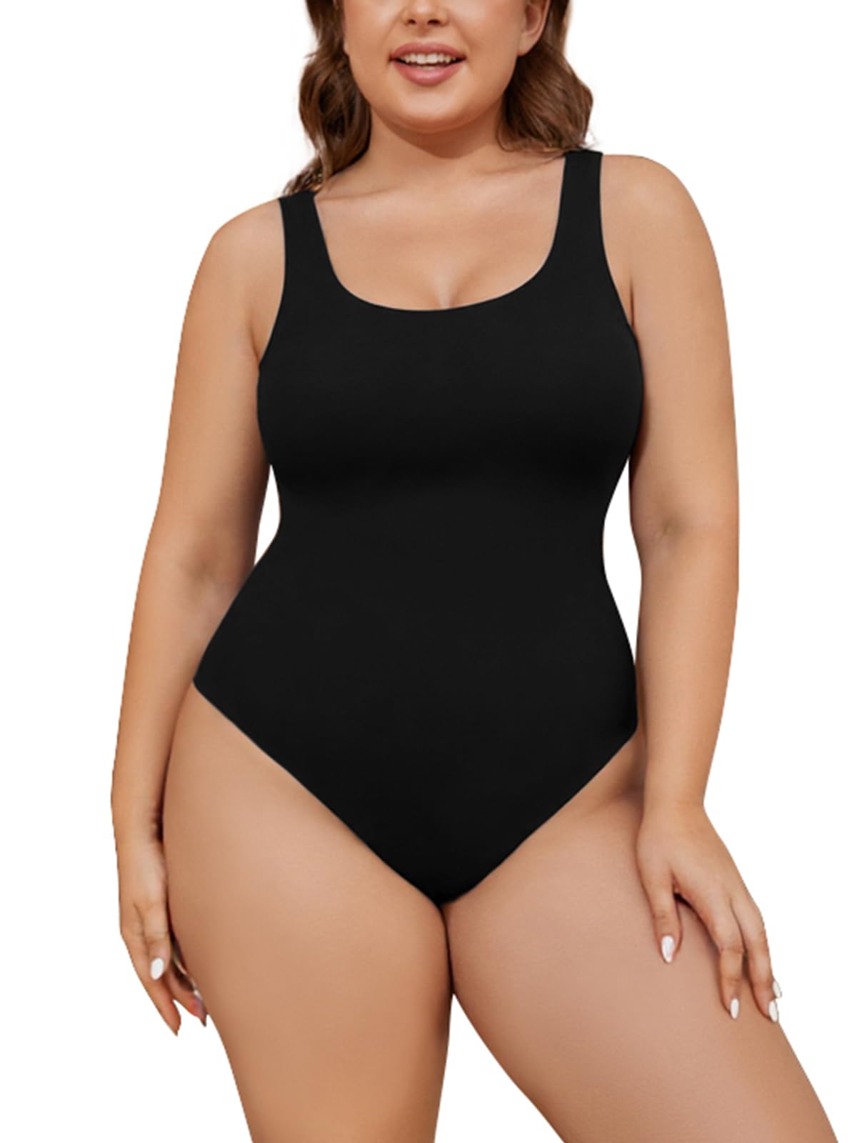SEHKINI Costume da Bagno Intero da Donna con Schiena Incrociata e Controllo della Pancia Sportivo Taglie Forti