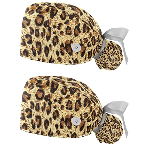 Chapeaux bouffants de cuisine et service lot de 2 casquettes de travail respirantes