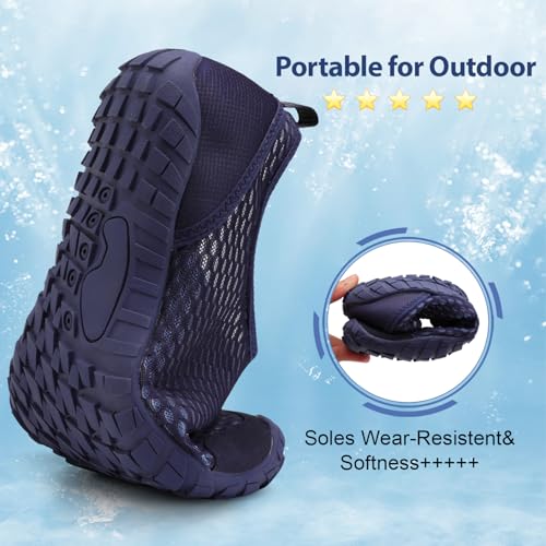 Image of Spesoul Water Shoes for Women Men Quick Dry Aqua Socks for Swim Beach Pool Hiking Training Summer Sandals Outdoor Zero Drop Barefoot Shoes