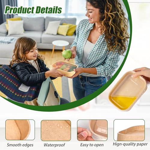 50 Disposable Meal Prep Containers ...