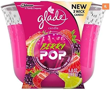Vela Glade Berry Pop Wick - 6.8 oz