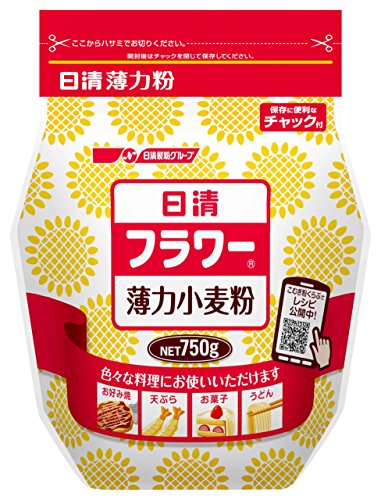 日清 フラワー チャック付 750g×3個