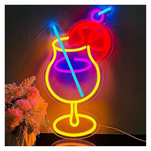 Lumières néon décoratives pour bar de salon et chambre à coucher moderne