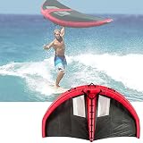 ★ Lista de paquetes: con 1 ala de surf, 1 mochila, 1 bomba, 1 kit de reparación y cuerda de seguridad; Equipo Completo.