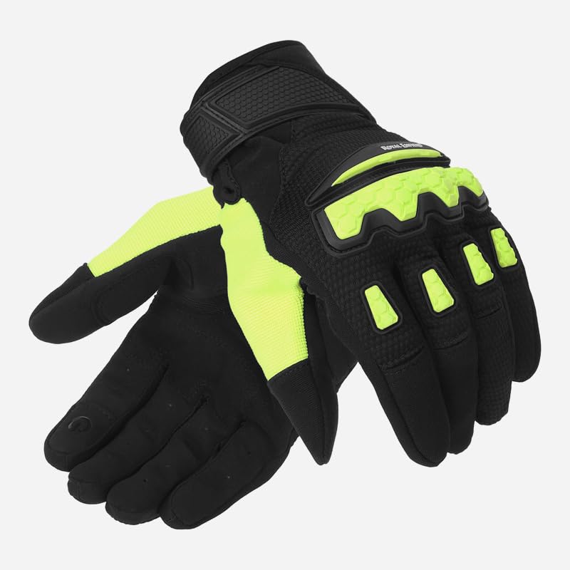 Royal Enfield Urban Hustler V2 Riding Gloves 100% Polyester Air M...