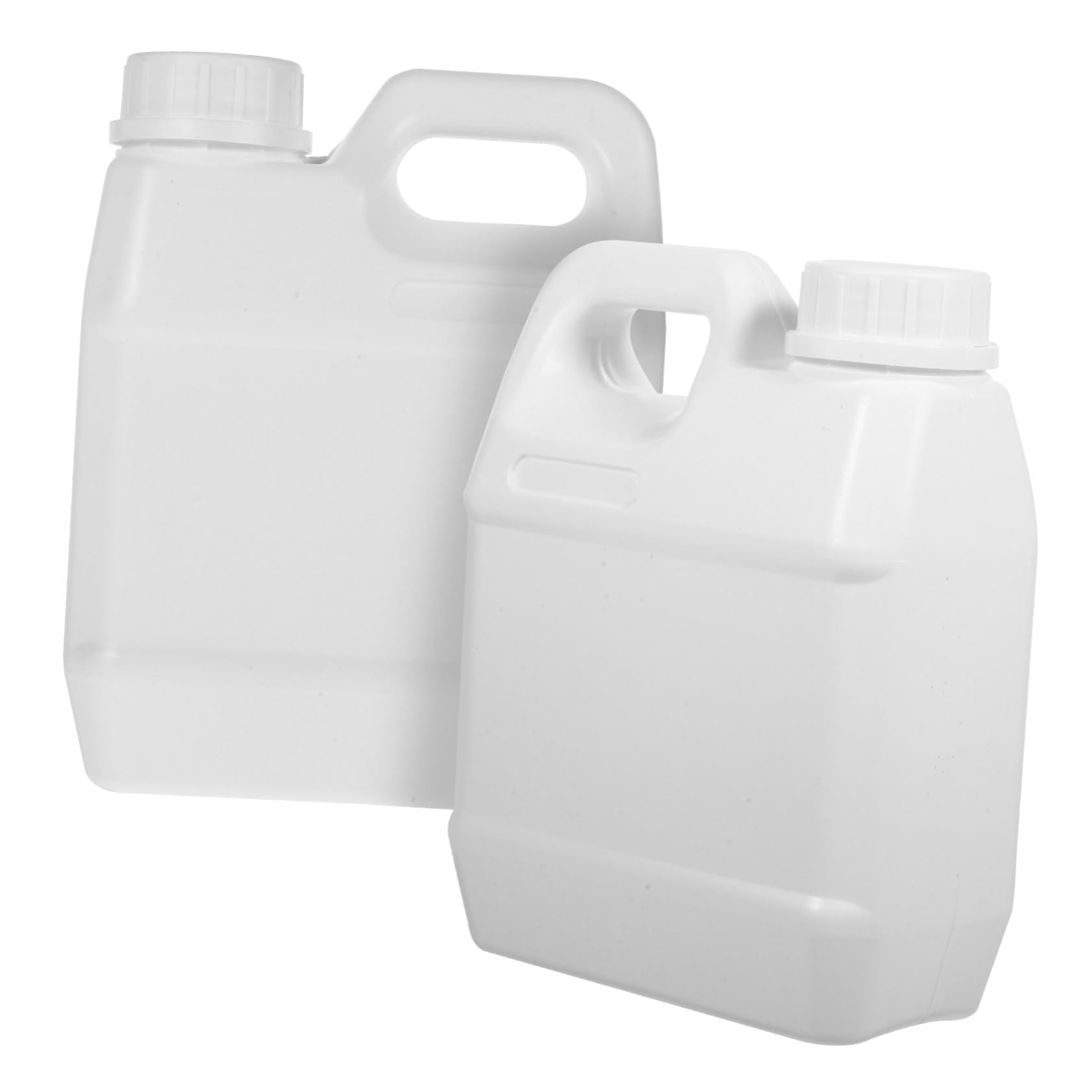 4 Sätze Versiegeltes Lagerfass Deckel Chemikalienbehälter Flüssig Krüge Ölbehälter Wandern Container Wasserfass Für Wohnwagen Reiseölflasche Weiß Kristallkleber 2 Stück * 4