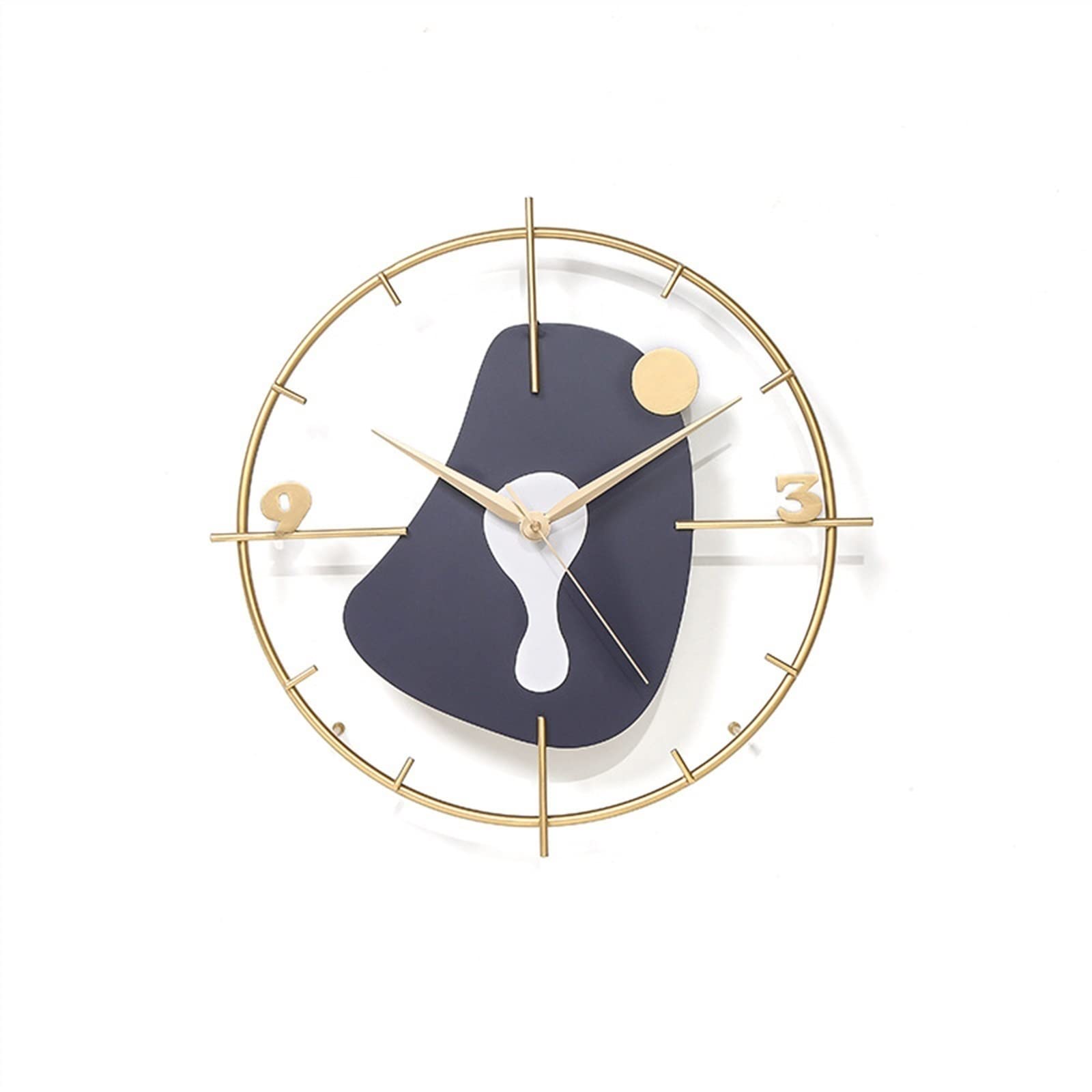Horloge murale pour chambre à coucher TUSUOD sommeil paisible sans tic-tac