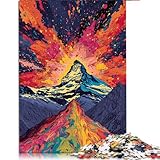 【Conception unique】 Chaque pièce du puzzle est découpée de manière unique et ne sera pas répétée. Il est donc impossible d’installer le puzzle au mauvais endroit. Chaque pièce du puzzle est magnifiquement conçue pour s'adapter parfaitement aux pièces du puzzle adjacentes. Rendre le jeu plus facile. Le dos du puzzle est divisé en différentes zones et étiqueté avec des lettres, ce qui peut vous aider à trier rapidement le puzzle avant de commencer le jeu pour améliorer l'efficacité.