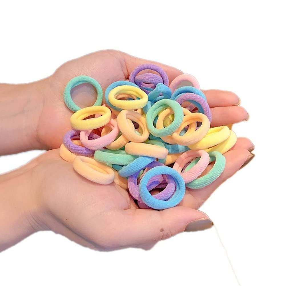 50/100pcs fasce elastiche per capelli per ragazze